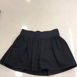 Black Skort ( skirt with shorts connected to it)